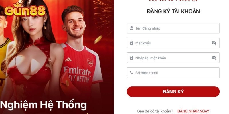 Đăng Ký Gun88 – Tham Gia Ngay Để Nhận Thưởng Hấp Dẫn!